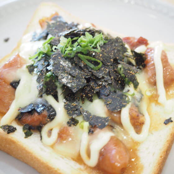 鶏の照り焼きピザ